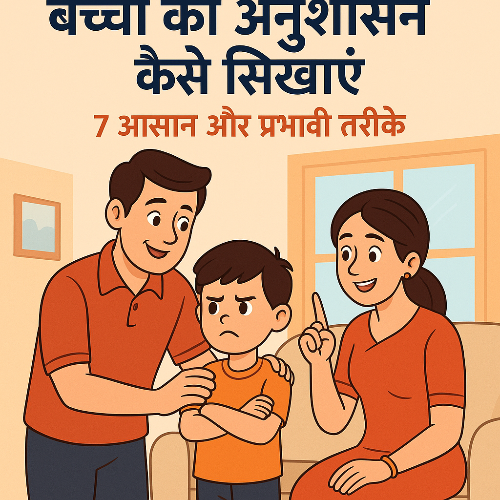 बच्चों को अनुशासन कैसे सिखाएं