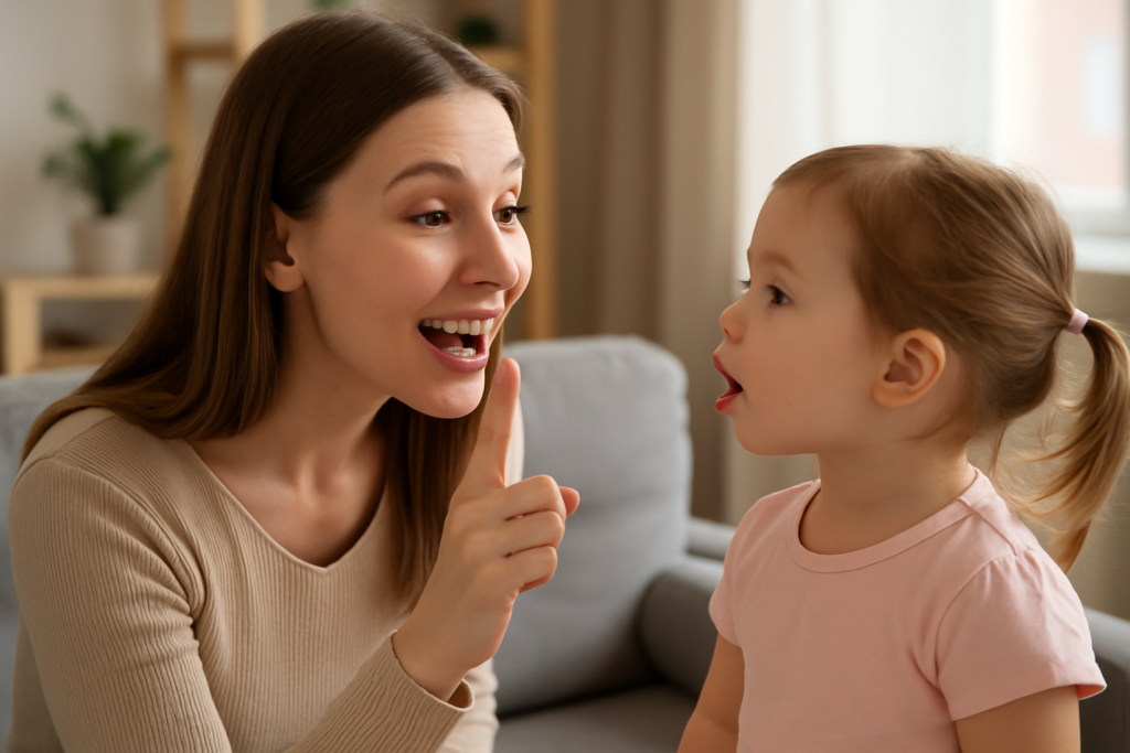 छोटे बच्चों को जल्दी बोलना कैसे सिखाएं