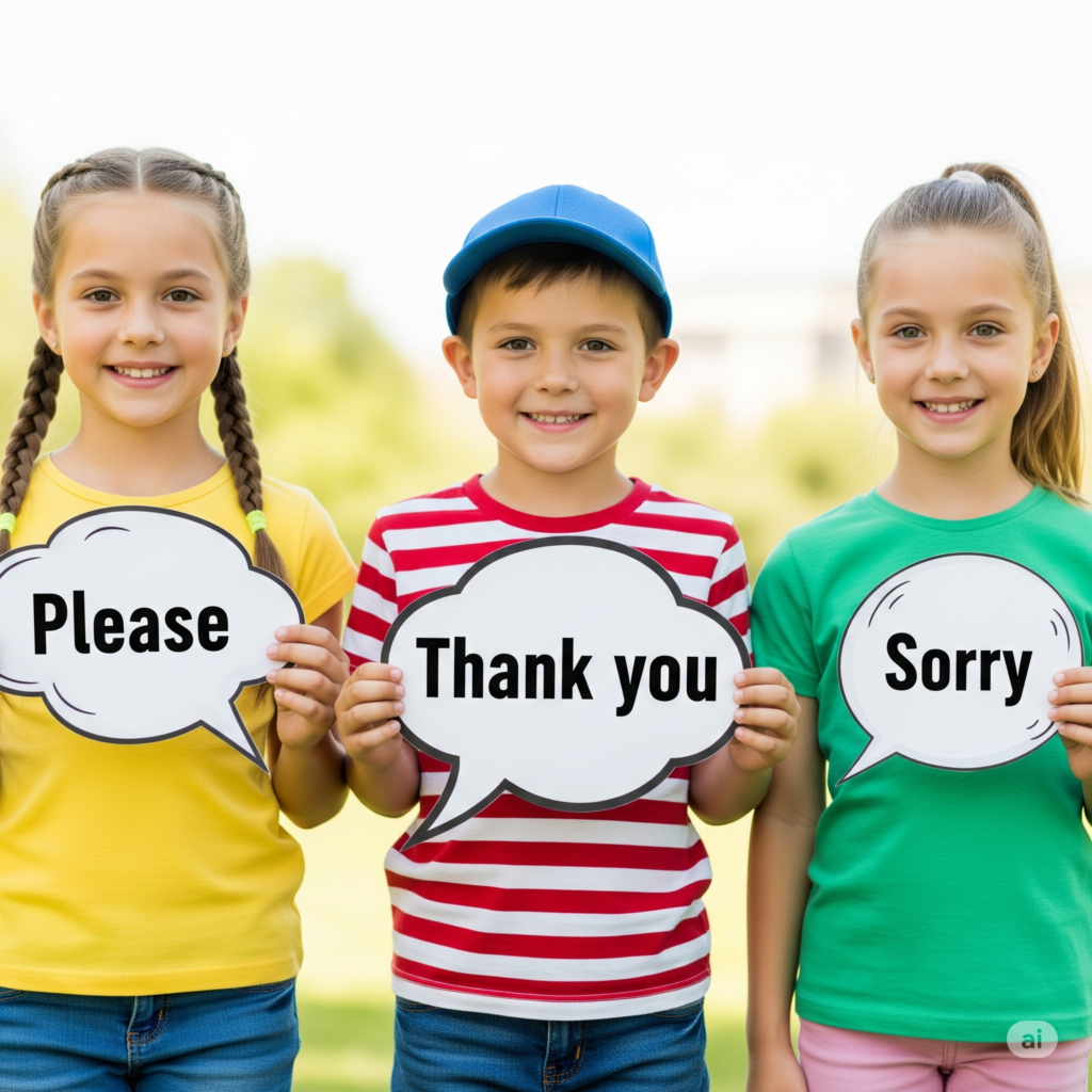 बच्चों को शिष्टाचार कैसे सिखाएं