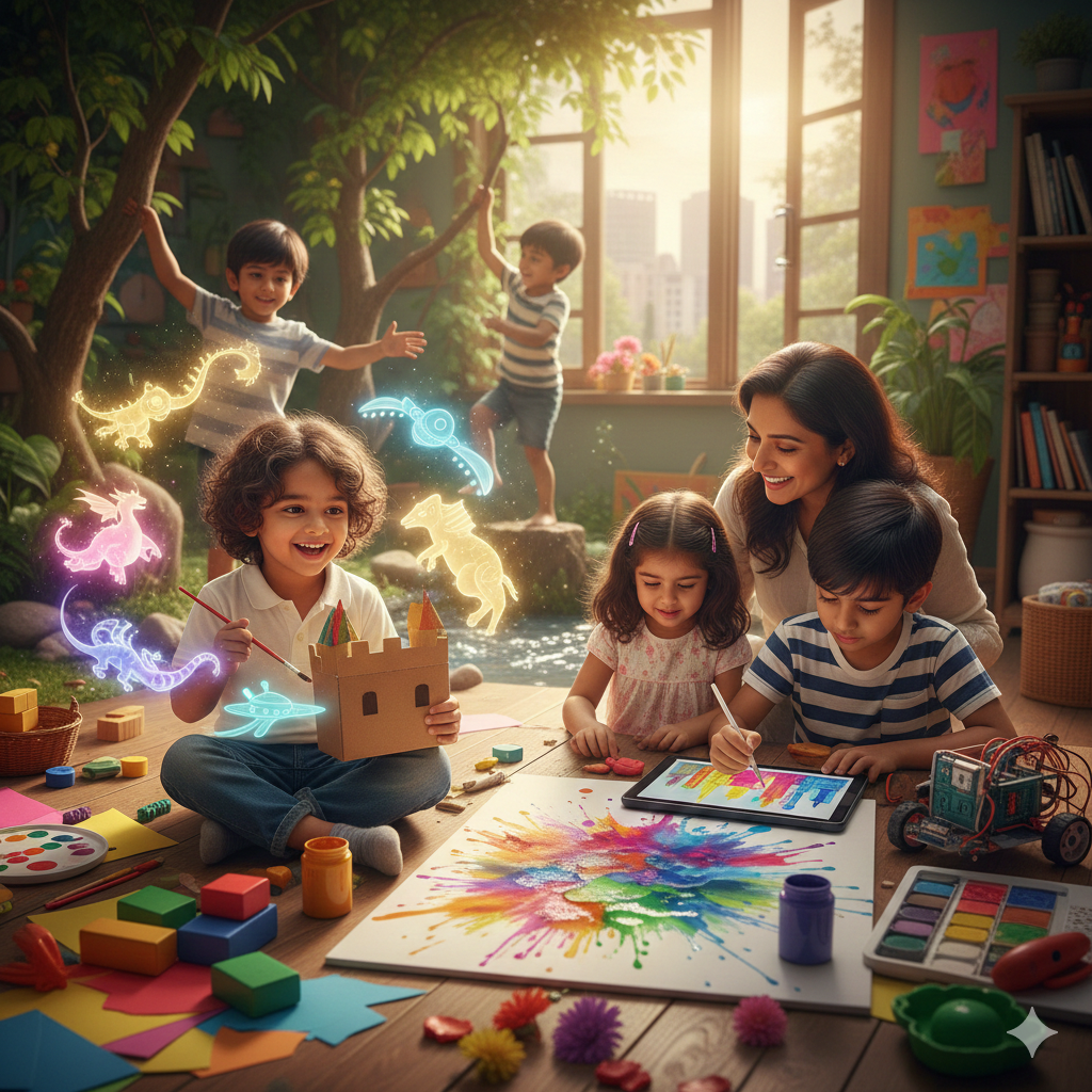 bachon me creativity kaise develop kare